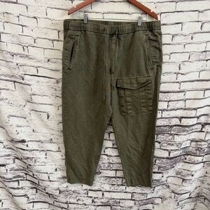 Armani Exchange Olive Cargo Pants
